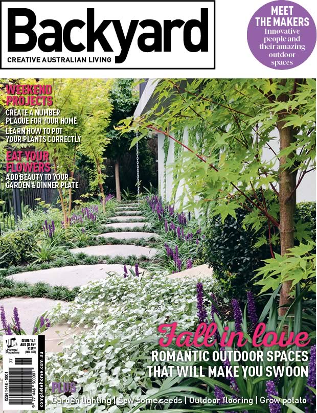 Backyard Magazine cover